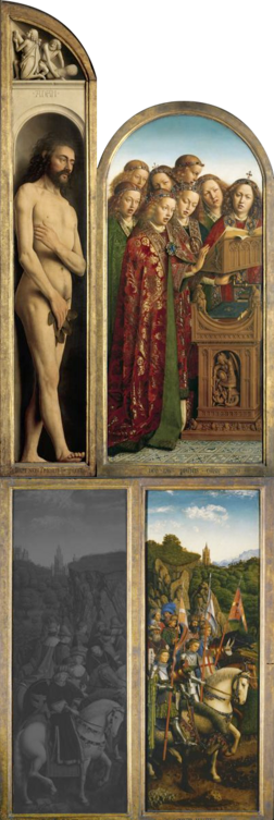 Als hoogtepunt van de tour komt u oog in oog te staan met het enige echte Lam Gods.